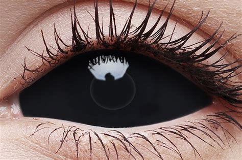 22mm black contact lenses