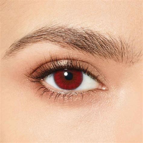 cheap red contact lenses