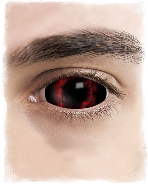 demon contact lenses