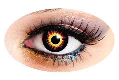 fire contact lenses