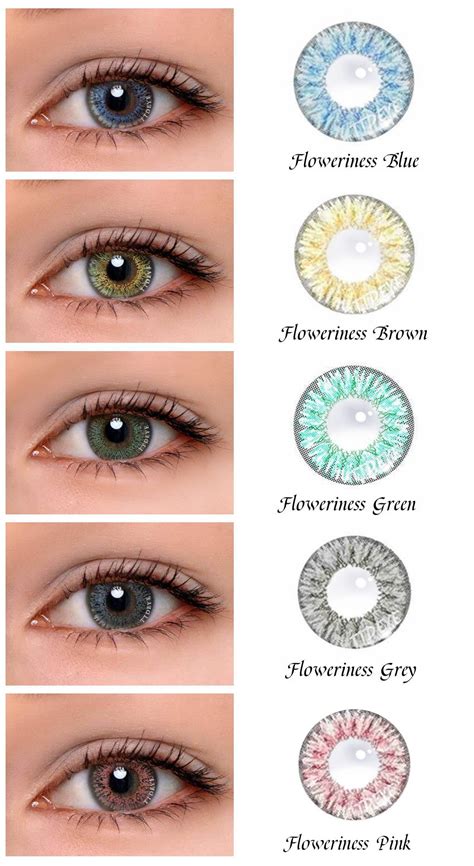 flower contact lenses