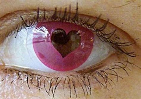 heart pupil contact lenses