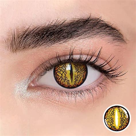 lizard eye contact lenses