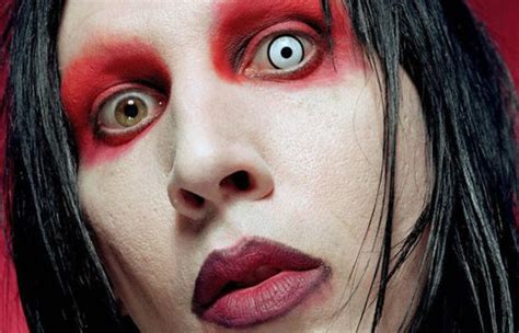 marilyn manson contact lenses